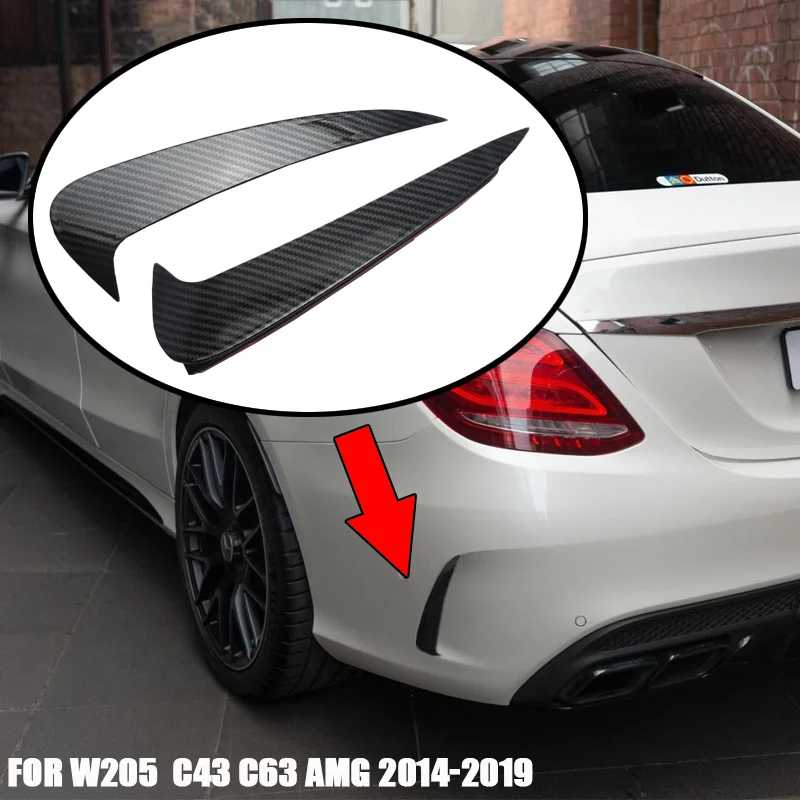 Spoiler Posteriore 2 Pezzi In ABS Per BMW Serie 7 2014-2019 | Alettone Laterale Per Personalizzazione Auto