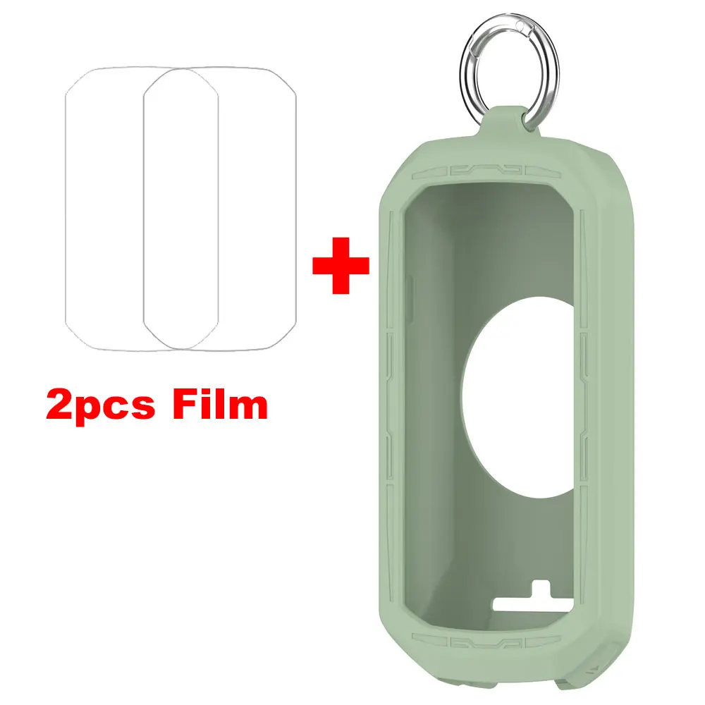 Premium Silicone Case with Screen Protector Film