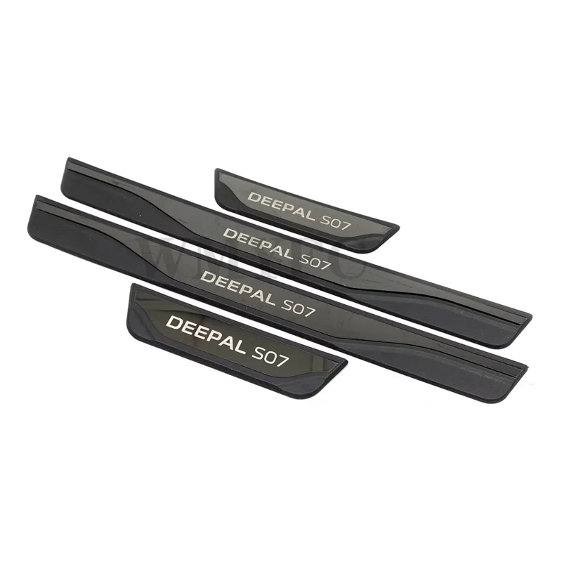For Changan Deepal S07 Car Styling Accessories Rear Trunk Bumper Guard Protector Door Sill Welcome Pedal Tread Plate