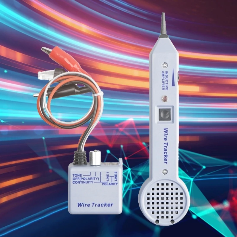 

Audio- GeneratorSet Network Cable Line Tester Line Finder Wire TrackingCircuit Tester 200ep High-precision Cable Tester