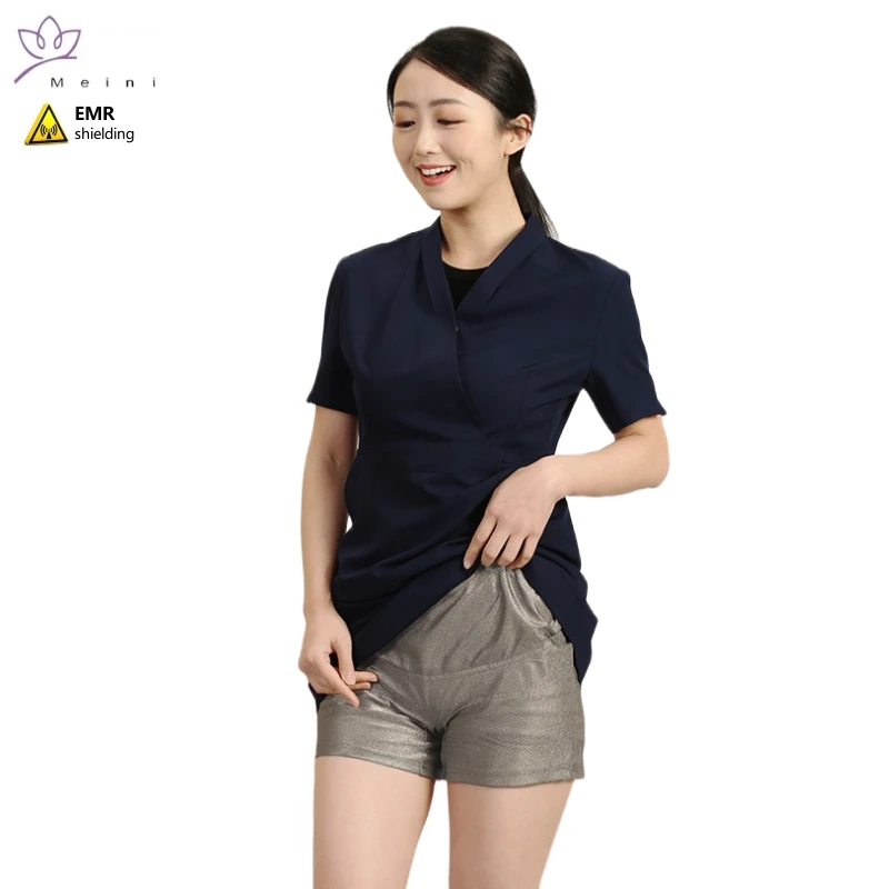 안티 전자기 방사선 100% 실버 섬유 속옷, EMF 차폐 임산부 복부 지지대 속옷