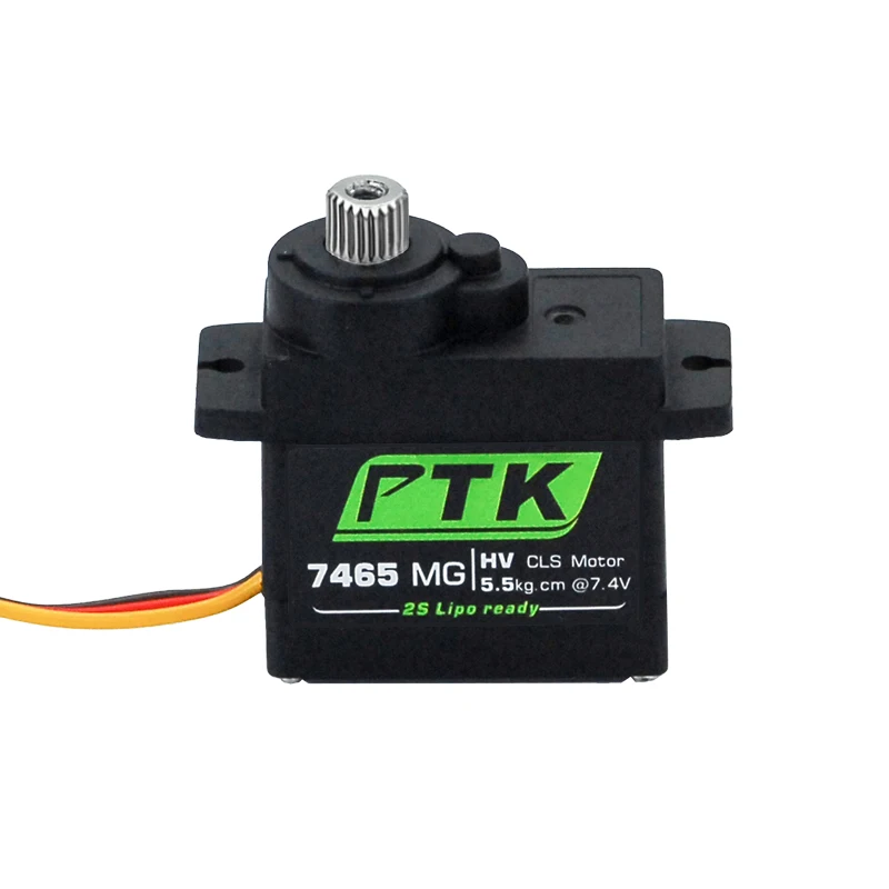 PTK 7465W MG 9g digital servo Metal gear waterproof HV 5kg fixed