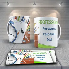 

Ceramics Mug Christmas Mugs Coffee Cups Kitchen Bar Supplies Drinkware Cup 11OZ Drinking Glasses Holiday Gift Teacher Pattern