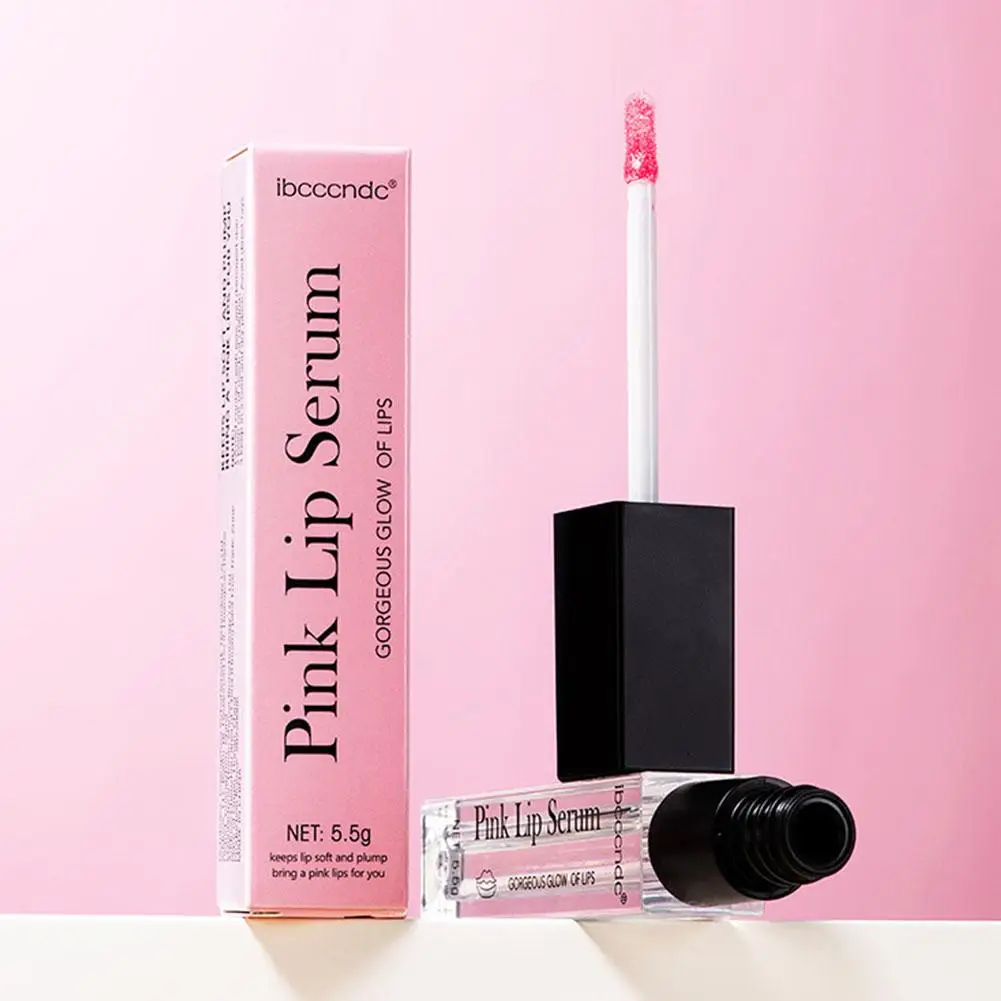 Natural Pink Serum Increase Lip Elasticity Reduce Fine Lines Moisturizing Lipcare Instant Volumising Lip Plumper Serum 3