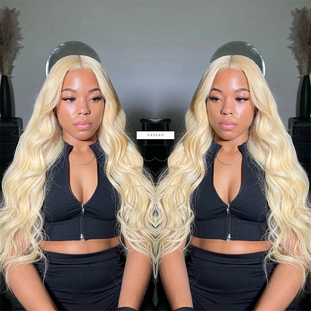 

30 34 Inch Glueless 613 Body Wave Wigs 13x6 HD Lace Frontal Wigs Honey Blonde 180% Preplucked 13x4 Lace Wig Human Hair For Women