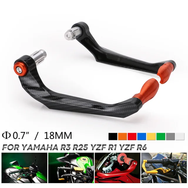 Motorcycle CNC Handguards Hand Guard Motorcycle Modified Parts s for Handlebar Universal Motorbike Brake Clutch Guard Grip