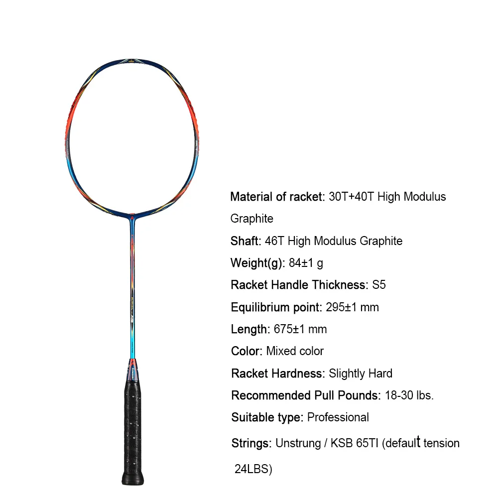 Kawasaki Original Badminton Racket King K9 All-around Type T Join