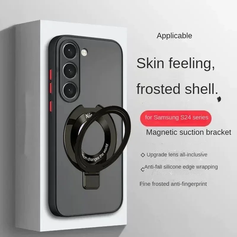 Luxury Matte Magnetic Magsafe Smartphone Cover
