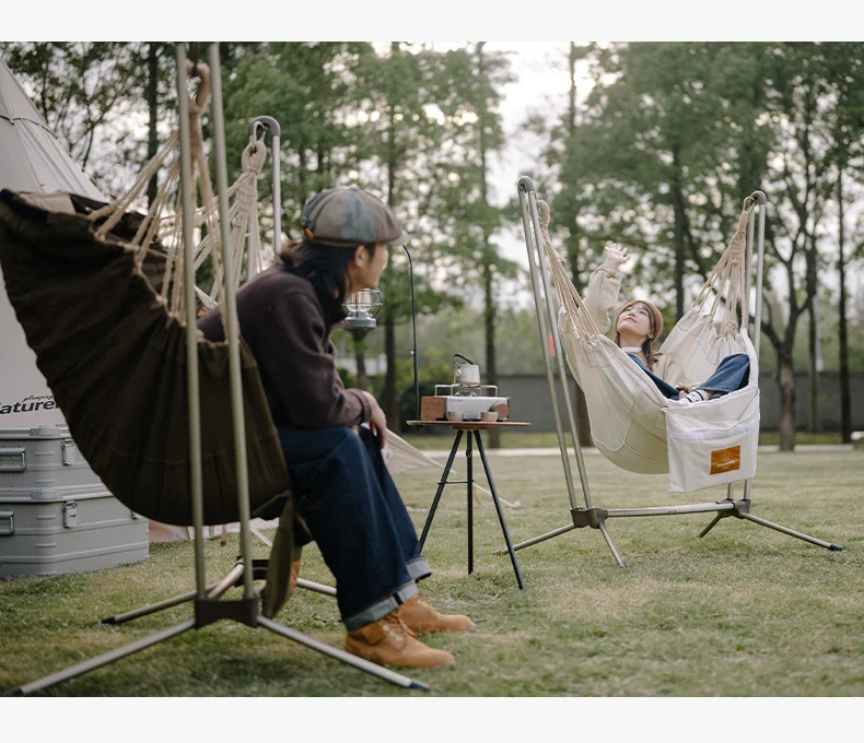 Naturehike-Silla de columpio plegable para exteriores, silla de