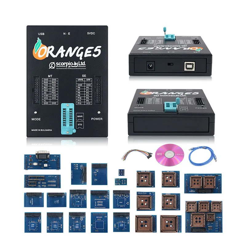 

Orange5 v1.34 1.38 With Full Adapters ECU Programming Tool OEM Orange 5 Professional Programming Device