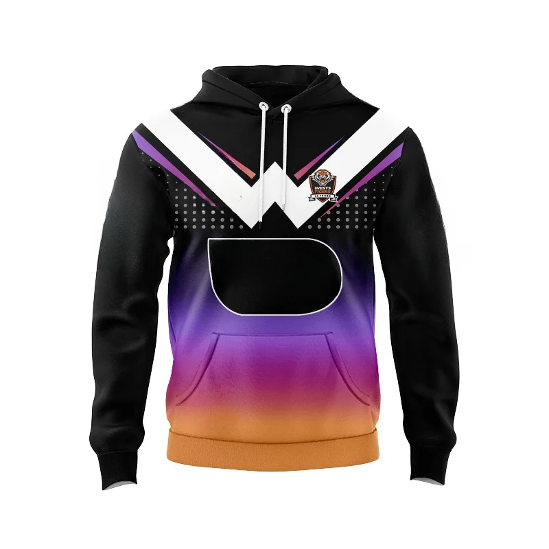 West Tigers/Splicing/Legion/Rugby jerseys, home and away high-quality hoodies; Customizable