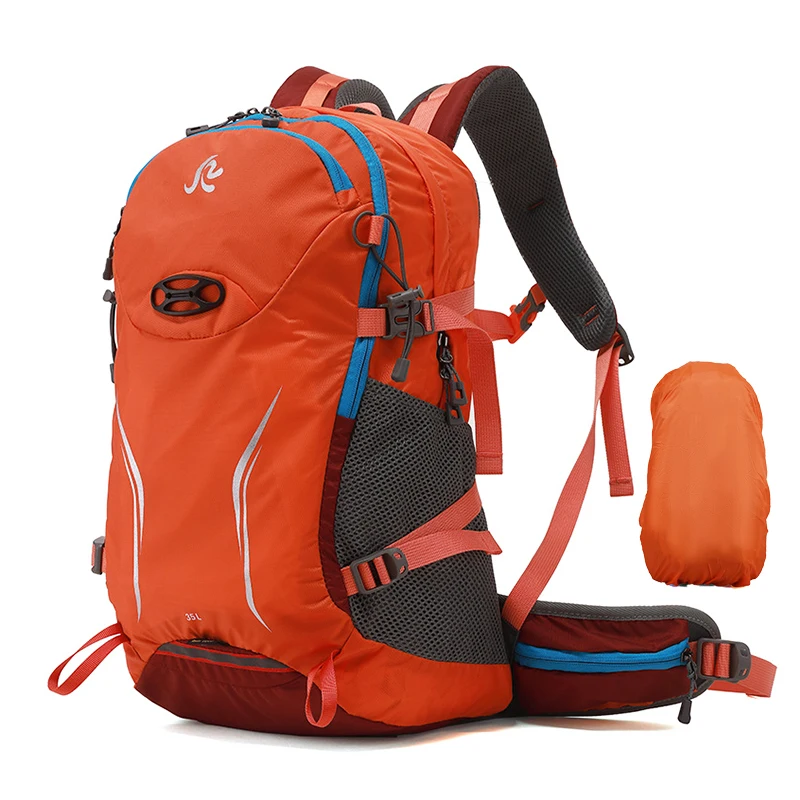 OutdoorCampingBackpackWaterproofHikingDaypackwithRainCoverLightweightSportsTravel