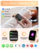 Karchilor 2025 Smartwatch, 1.85 High-Definition Large Screen, Women'S Fitness Tracker, Men'S Ip68 Waterproof, Sports Watch 3