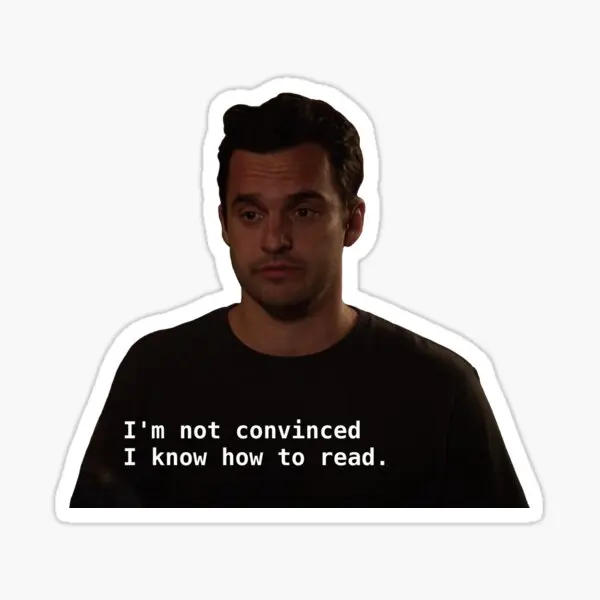 

nick miller Sticker Sticker for Laptop Decor Bedroom Car Cute Cartoon Art Fashionable Public Suitcase