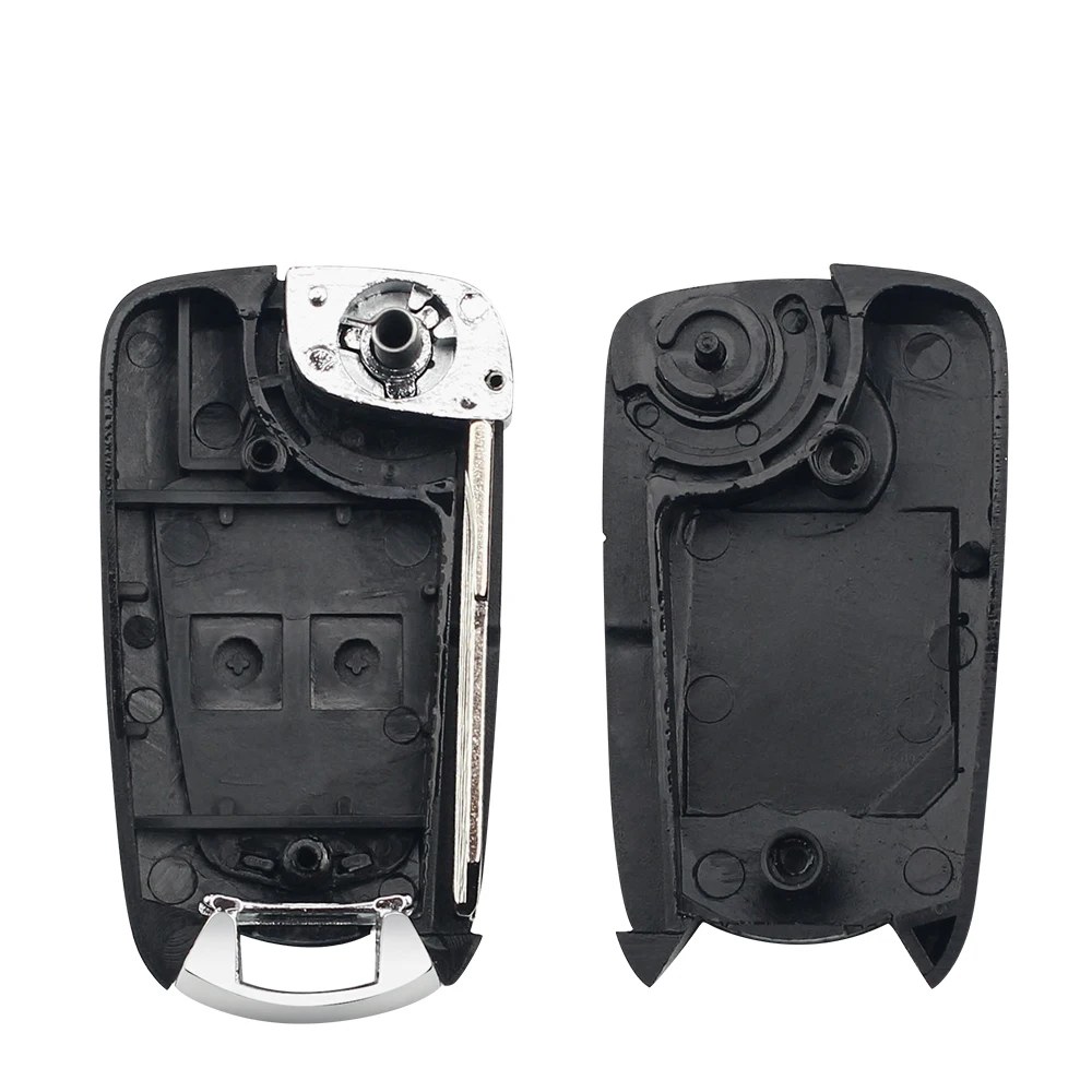 KEYYOU Modified Car Key Case for Vauxhall Opel Astra Zafira Vectra H J g Omega HU46 Buttons FOB 2 Button