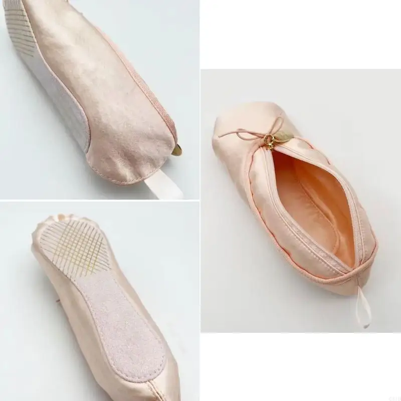 Ballet Shoe Makeup Bag Handcrafted Pencil Bag Cosmetic Organizers for Lipsticks