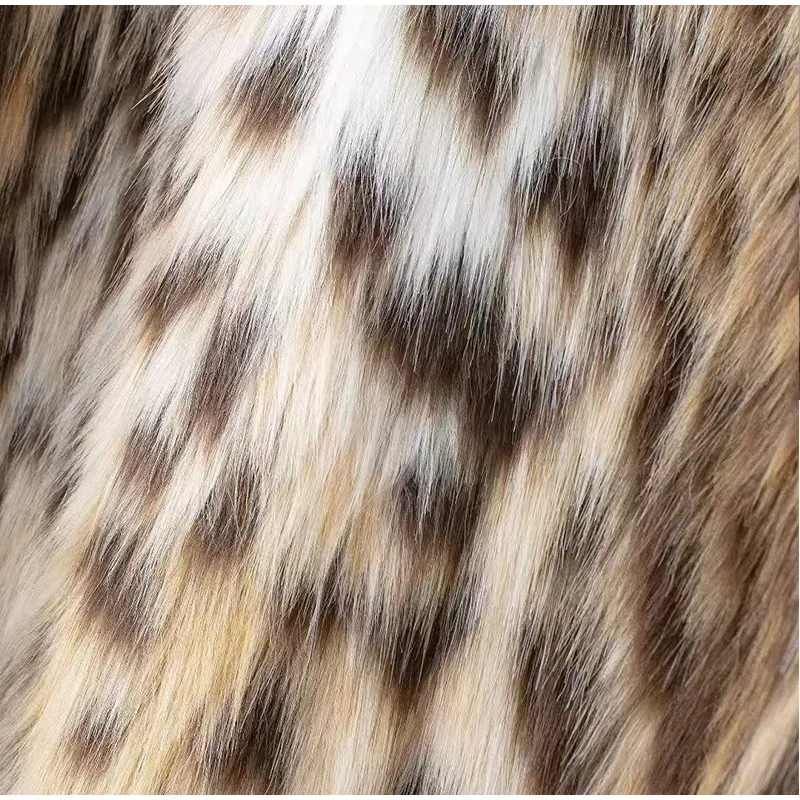 Leopard Print Faux Fur Short Coat Women Fashion Puff Plush Lapel Loose Button Jacket Female Winter Thick Warm Outerwear