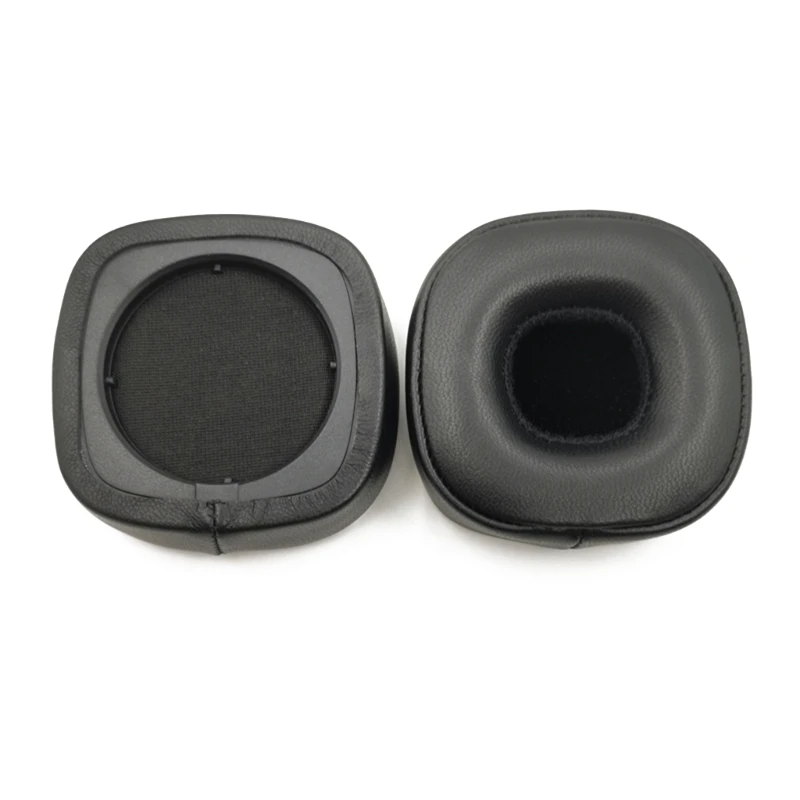 Substituição Earpads Almofadas de Couro Pele Carneiro para Marshall Major Meados Anc Fones Ouvido Fone Reparação Peças K1aa