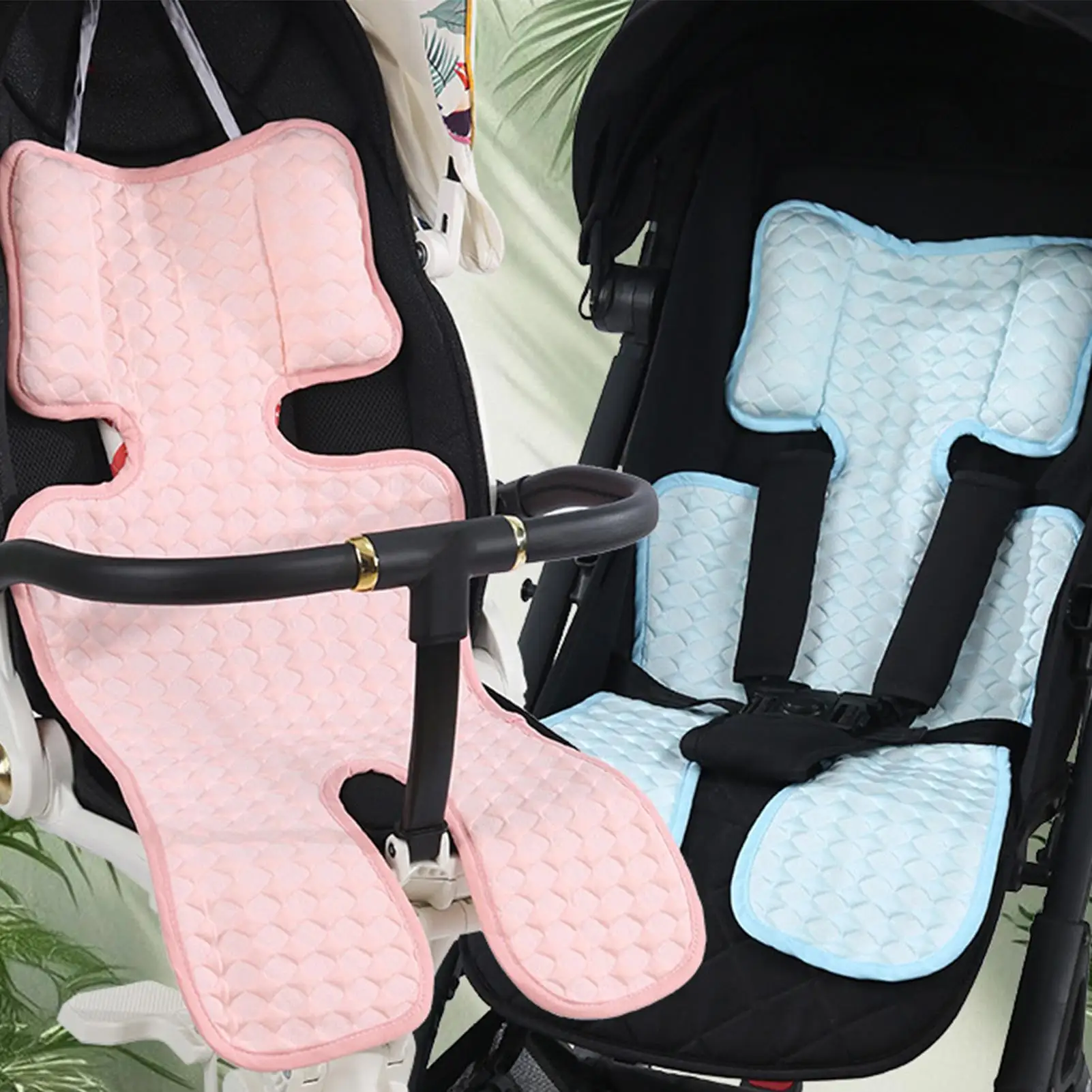 Stroller Cooling Pad Portable Baby Cooling Pad Breathable Cooler Mat for Stroller Child Safety Seat Toddler High Chair Cold