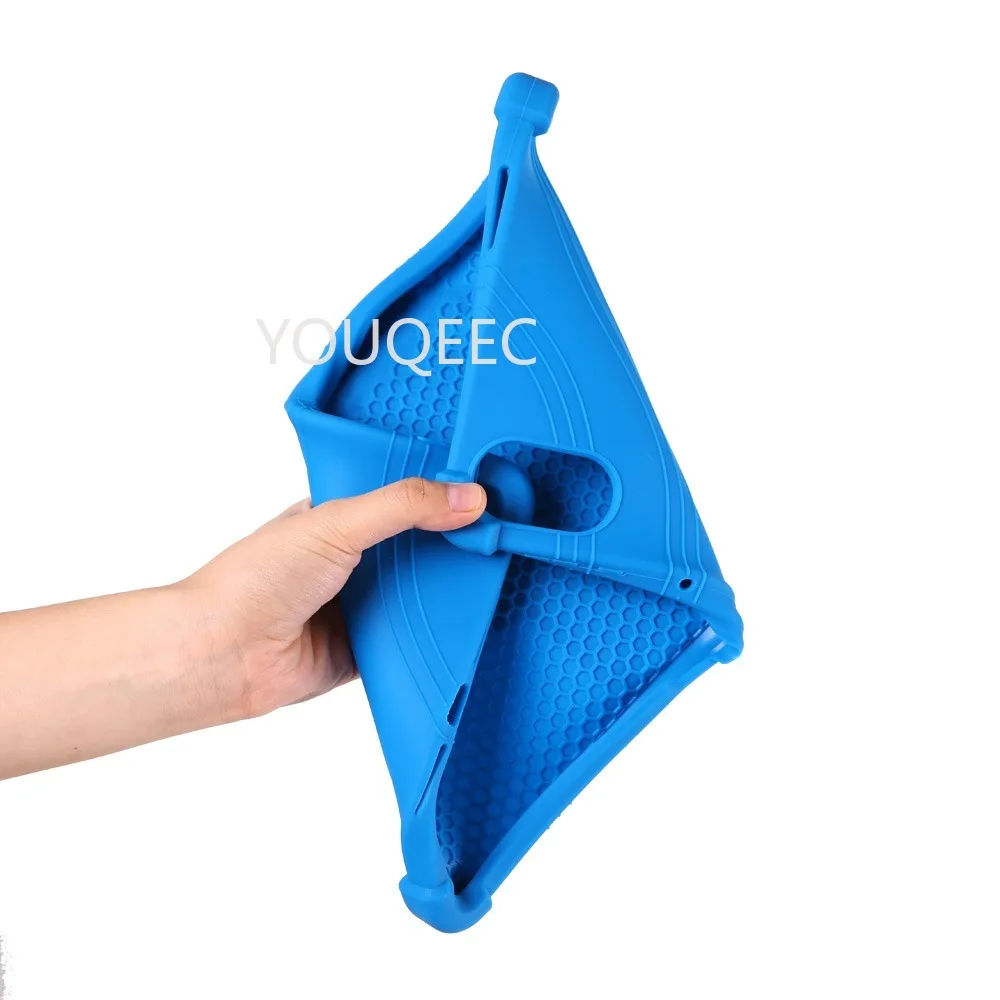 Shockproof 12-Inch Tablet Case with Soft Silicone Stand - Protective Shell Cover