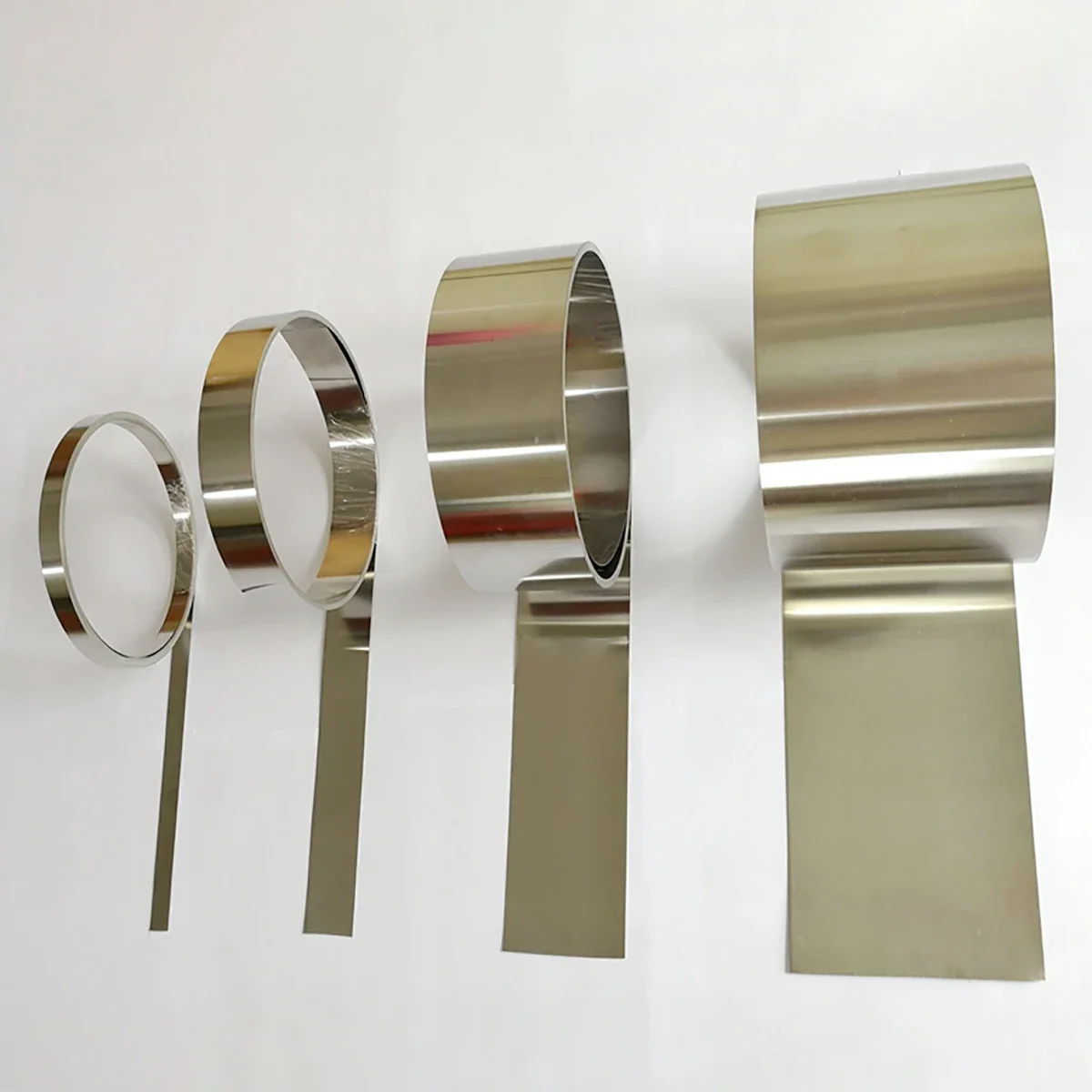 304 Stainless Steel Foil Strip Steel Foil Roll Narrow Strip Width 10 20 30 40 50 100mm Thick 0.1mm 0.2 0.3 0.4 0.5 1mm 1 Meter stainless steel wires copper strip titanium foil