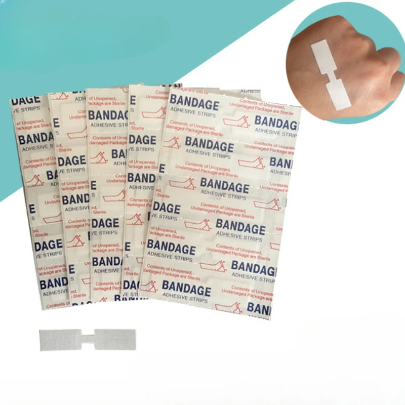 

20pcs/set Wound Closure Plaster Skin Patches Mini Band Aid for First Aid Medical Strips Dressing Adhesive Bandages