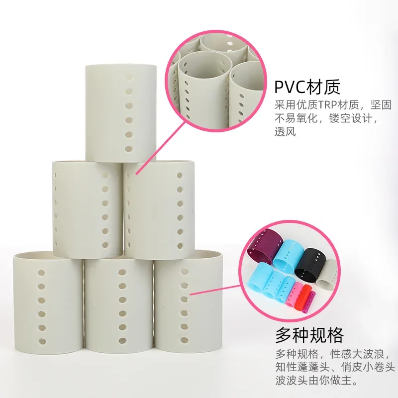 6Pcs Bangs Hair Root Fluffy Lazy Hair Clips Top Styling Hairpins Rollers Bangs Curling Barrel Clips Curlers Tools
