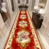 Classical European Lobby Long Hallway Stairs Luxury Carpet Hall Entrance Home Decor Corridor Aisle Runner Customable Wedding Rug 2
