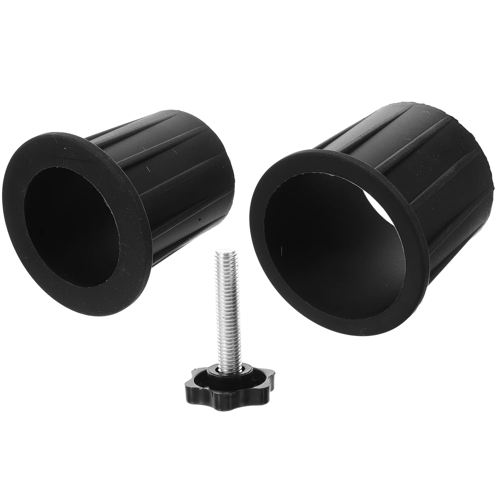 1 Set of Umbrella Base Replacement Parts Patio Umbrella Base Hole Covers with Screws