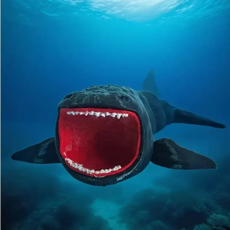 1/4pc 3D Printing Eater Bloop Gran Maja Action Figure Model Toy Doll Christmas Gift Joint-movable Deep Sea Monster_voghion.com