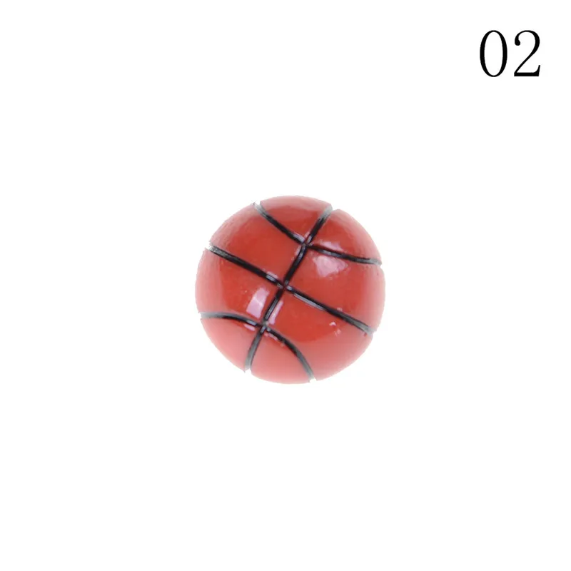 1:6/1:12 Dollhouse Miniature Sports Balls Soccer Football and Basketball Decor Toy 6