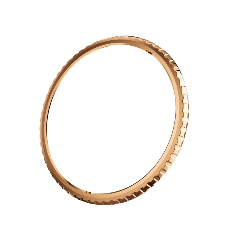 Luxurious Metal Bezel with Diamond Accents