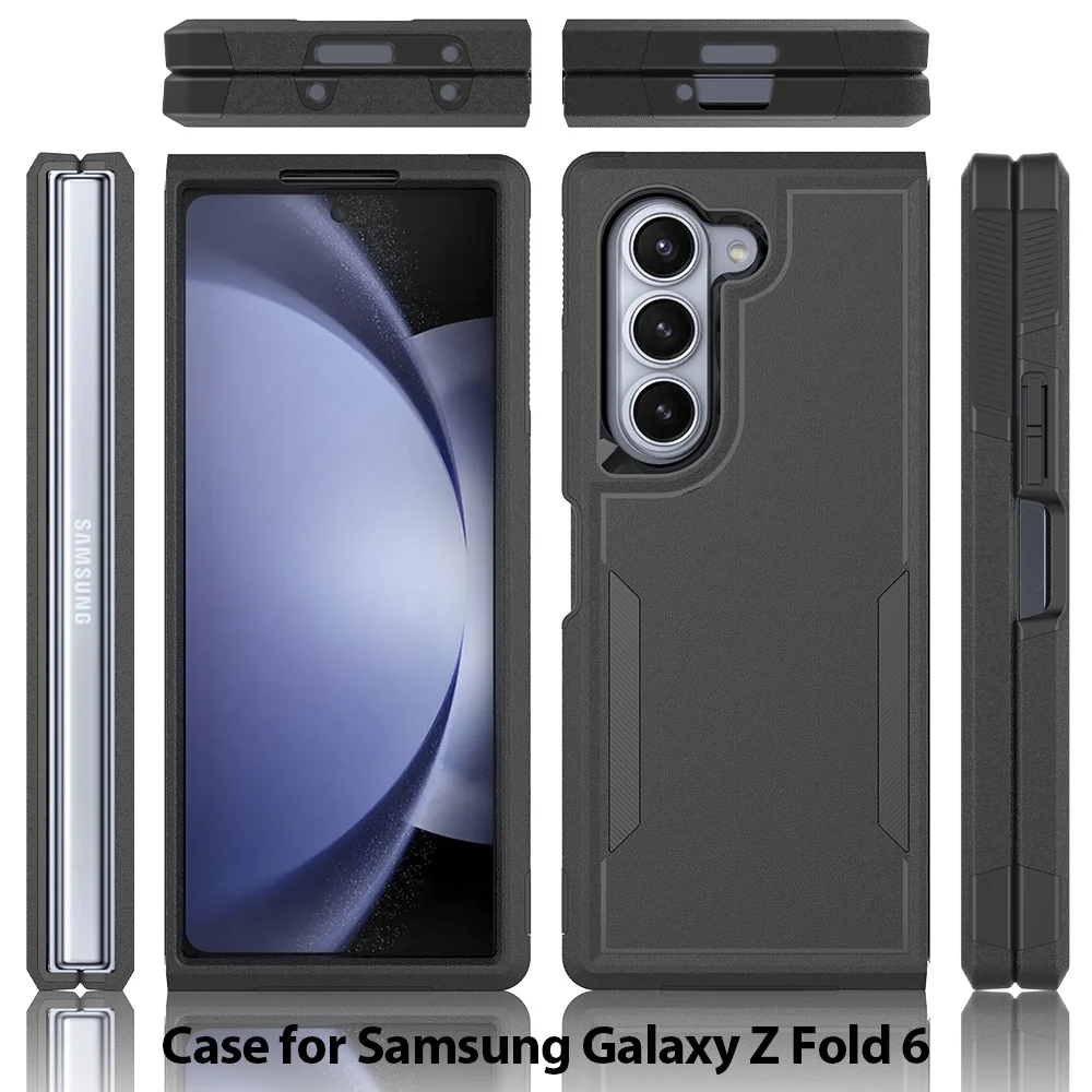 Rugged Dual-Layer Shockproof Armor Phone Case