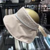 ST ANDREWS 2024 New Women's Golf Cap Outdoor Sports Shade Sun Protection Removable Ribbon Empty Top Cap 2
