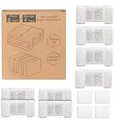 HAJXM Cat Water Fountain Replacement Filters, 8 Pack Replacement Filters & 4 Pack Replacement Spo...