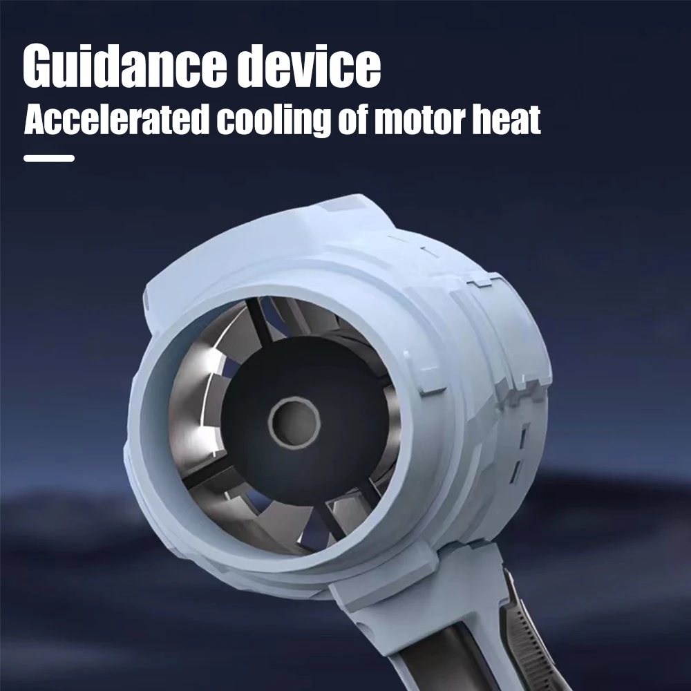 1000W Turbo Fan Violent Fan Thrust Stepless Speed High Power Turbo Fan Leaf Blower Handheld Mini Jet Fan for Makita Battery 5