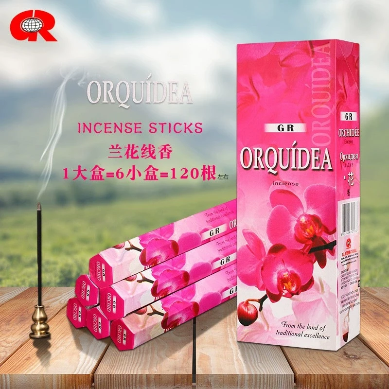 20-Piece Aromatic Incense Stick Set - Handmade Sandalwood, Lavender, and Lemon Scents