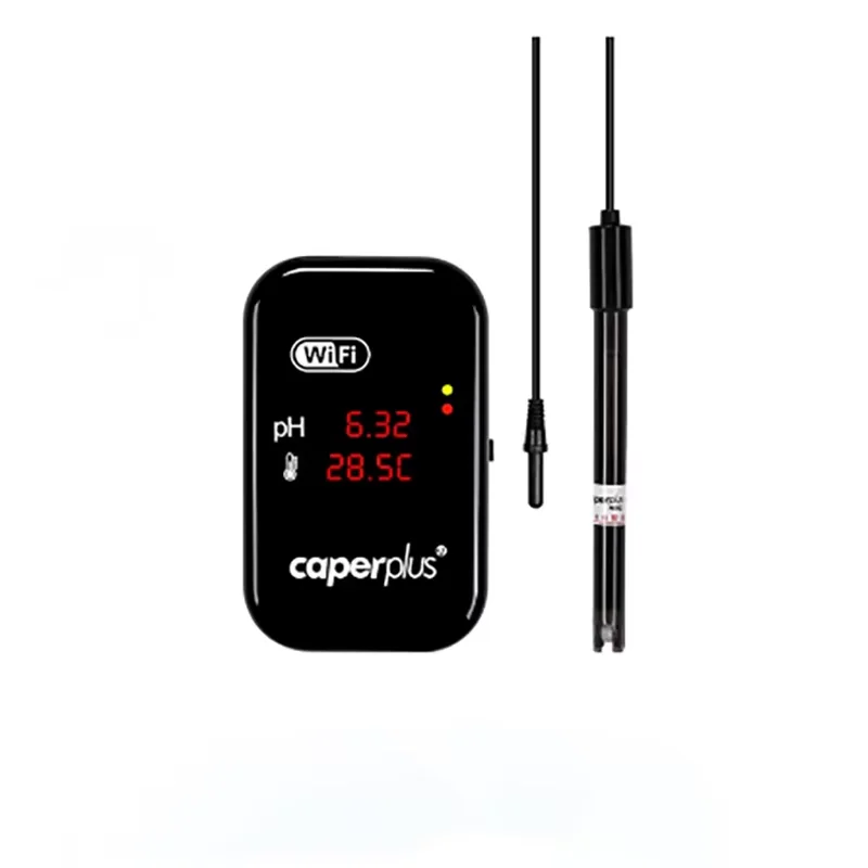 110-240V Caperplus Aquarium Q2 PH Temperature TDS 3 In 1 Intelligence Monitor Detector WIFI APP PH Digital Monitor Fish Tanks
