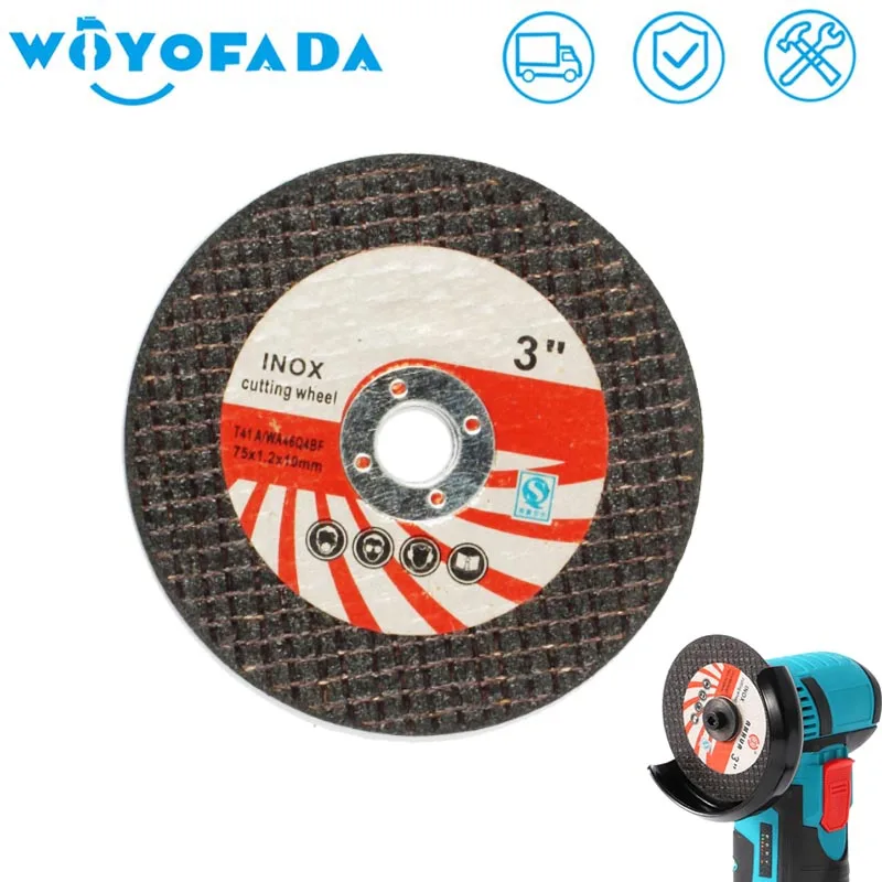1x 75mm Grinding Cutting Disc For Mini Angle Grinder Roughing Disc For Wood Cutting Polishing