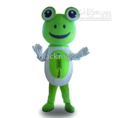 

New Adult Hot Sale Foam Cute Frog Cartoon Mascot Costume Plush Christmas Fancy Dress Halloween Mascot Costume