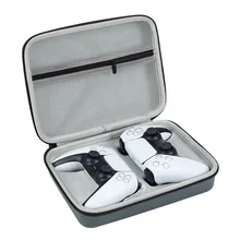 

Case for PS5 DualSense PS4 DualShock Game Handle Box Bag Protective Pack EVA Hard Shell Dual Controller Travel Carrying