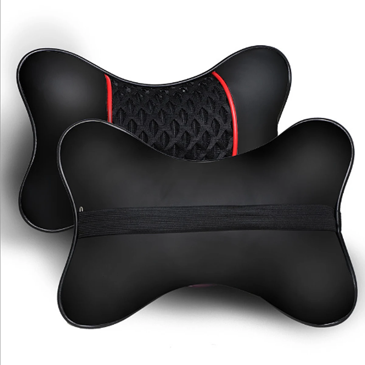 PU Leather Car Neck Pillows 2