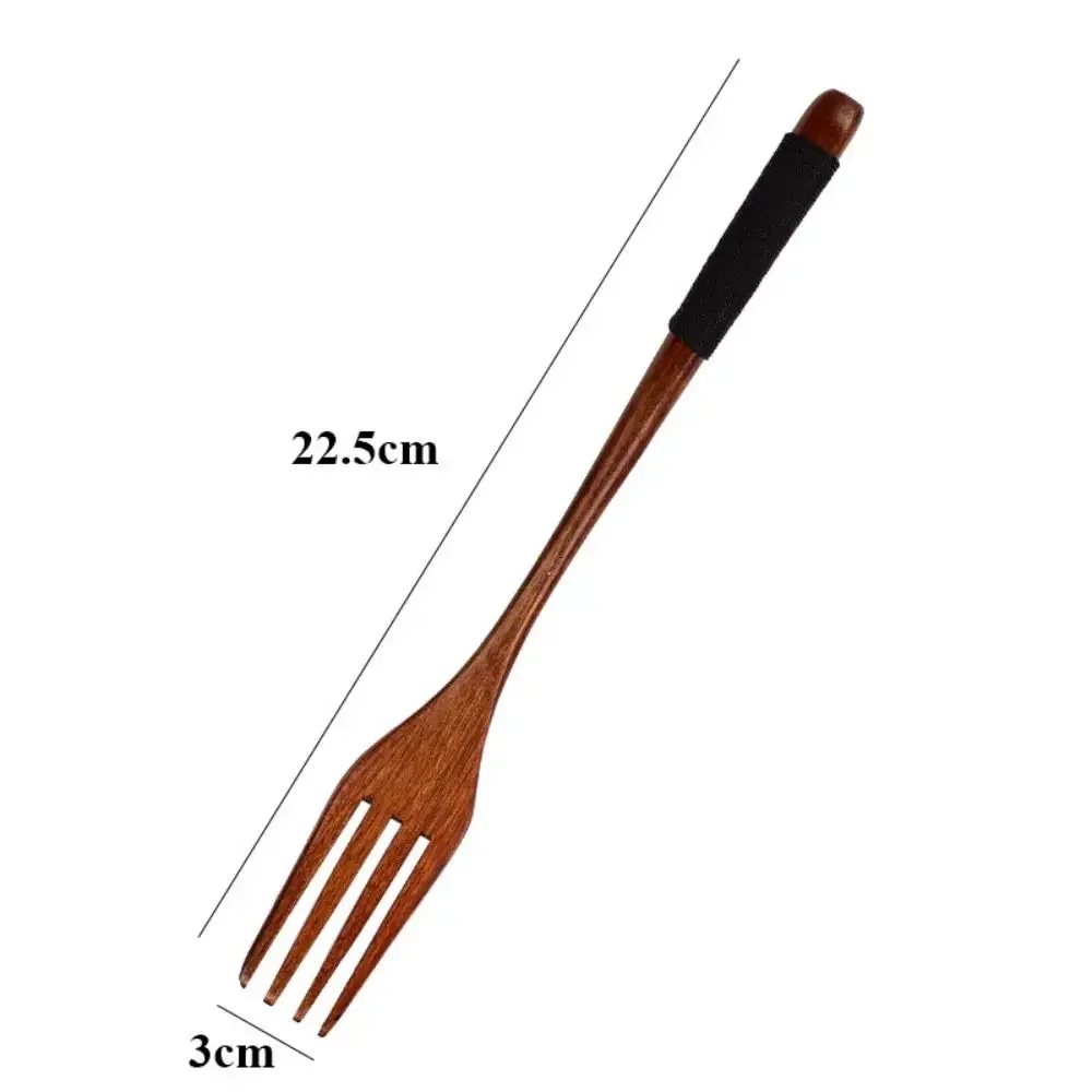 Elegant Wooden Spoon and Fork Set - Premium Kitchen Utensil and Dinnerware Collection