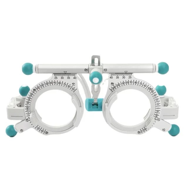 Optical Instrument International Trial Lens Frame Super Light 50g Titanium Ophthalmic Made Adjustable For Hot Sale