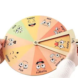 Toys Emotion Wheel Educational Tool For Supporting Emotional Development Developing