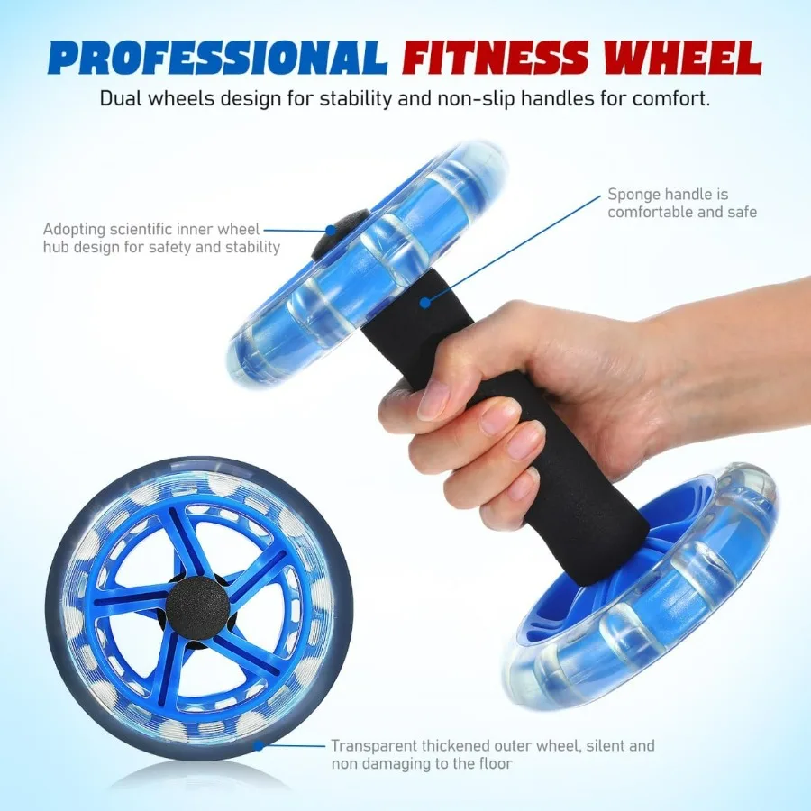 Exercise Roller Weight Loss Equipment Exercise Abdominal Roller Ab Exercise Roller Hand Weights Dumbbell Yellow Fitness Exercise