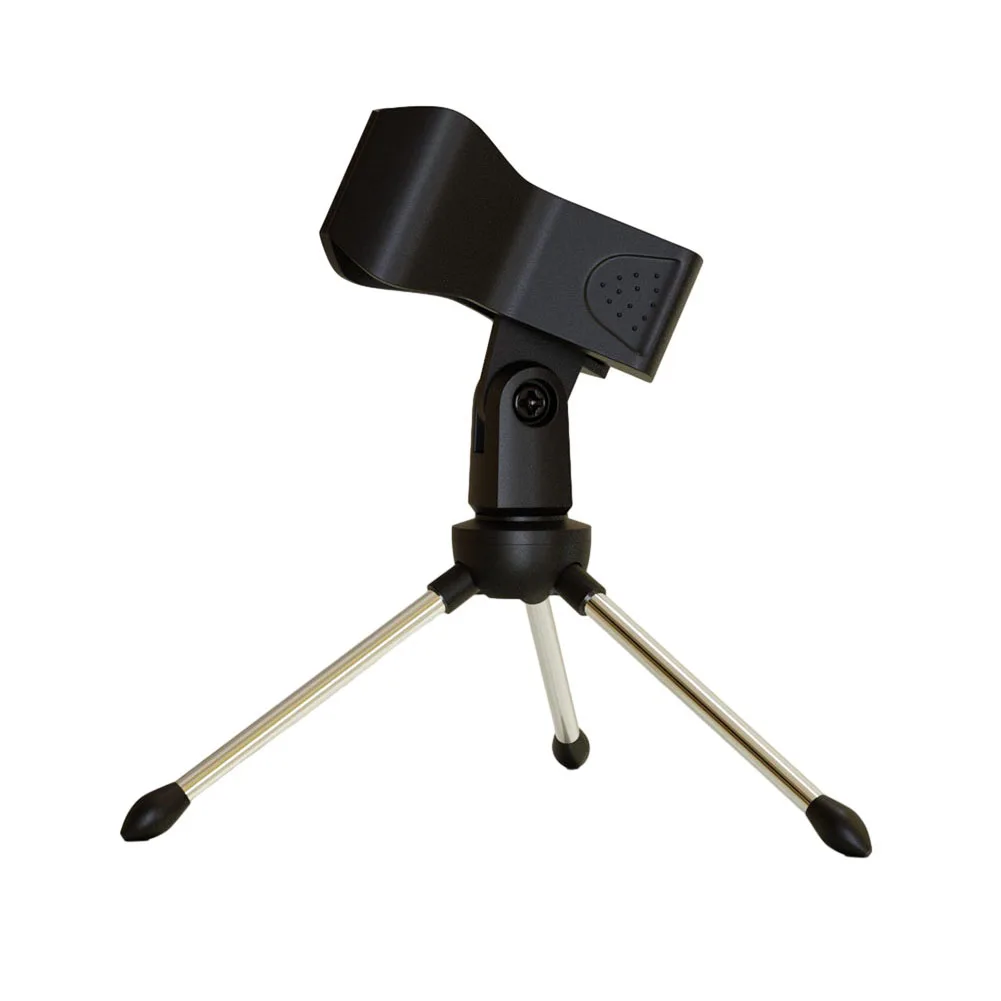 

Desktop Microphone Tripod Stand Holder Universal Design Portable and Easy to Carry Ideal for Video Recording