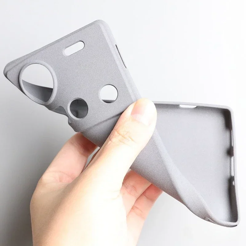Ultra Thin Sandstone Matte Silicone Protection Bumper Cover