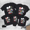My First Disney Trip 2025 Family Matching Shirts Funny Look Father Mother Kids Tshirts Tops Matching Disney Vacation Outfits 2