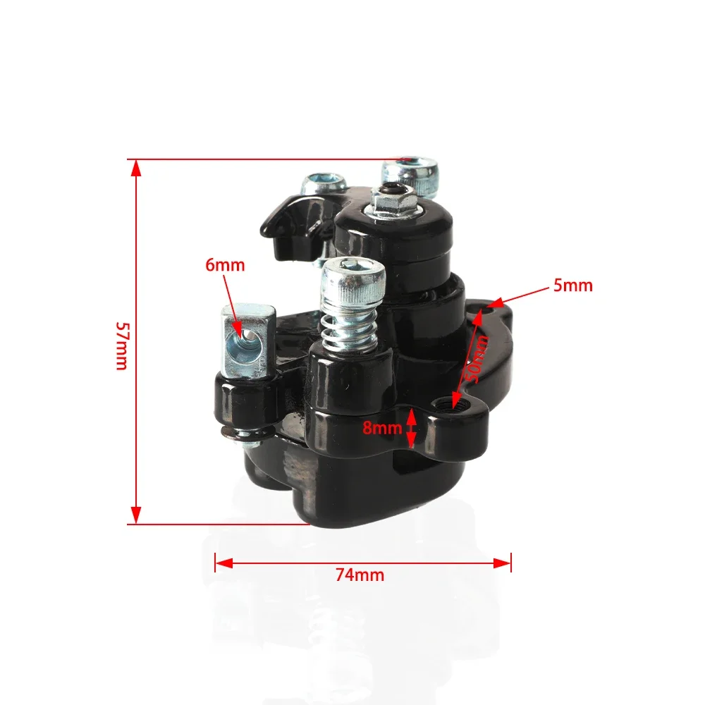 Scooter elettrico Anteriore Posteriore Pinza Freno Pompa Freno Skateboard Per 43cc 47cc 49cc Mini Moto Gas Scooter Bicicletta Mountain Bike - immagine 4